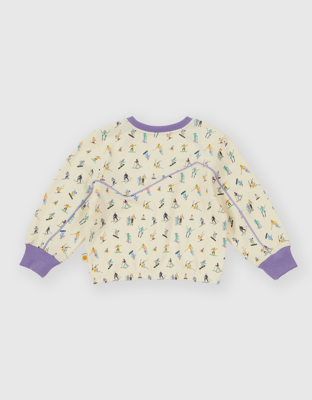 Goldie + Ace - Ski Slopes Terry Sweater - Babies-Kids