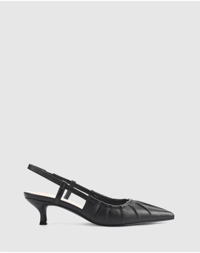 Verali - Lucius Slingback Kitten Heels