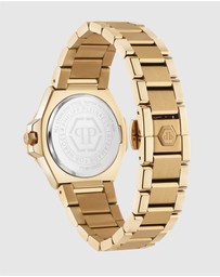 Philipp Plein - PLEIN ROYAL PRESTIGE 33mm Gold-Tone Analogue