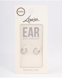 Lovisa - Surgical Steel Sleeper Earrings 8mm