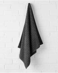 Aura Home - Waffle Bath Towel Set