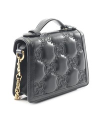 Pre-Loved by Azura Reborn - Pre-Loved Small GG Matelasse Leather Top Handle Bag