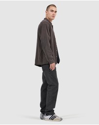 Rolla's - Heavy Weave Long Sleeve - Dark Brown