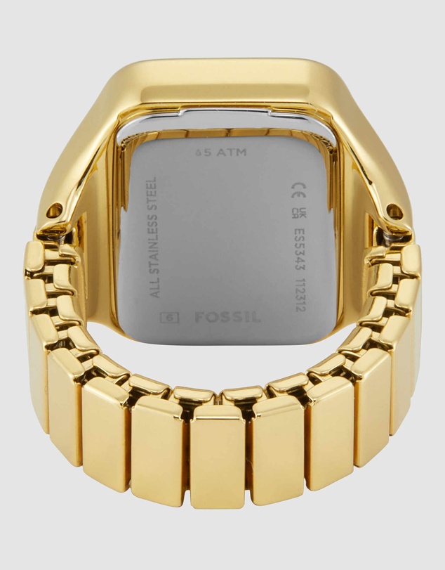 Fossil - Raquel Ring Gold Tone Analogue Watch