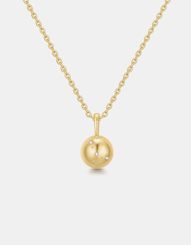 Ania Haie - Ania Haie Gold Mother of Pearl Pendant Necklace