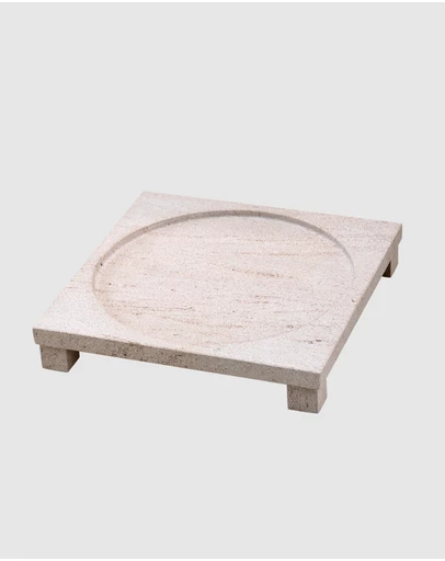Black Blaze - Teien Square Tray