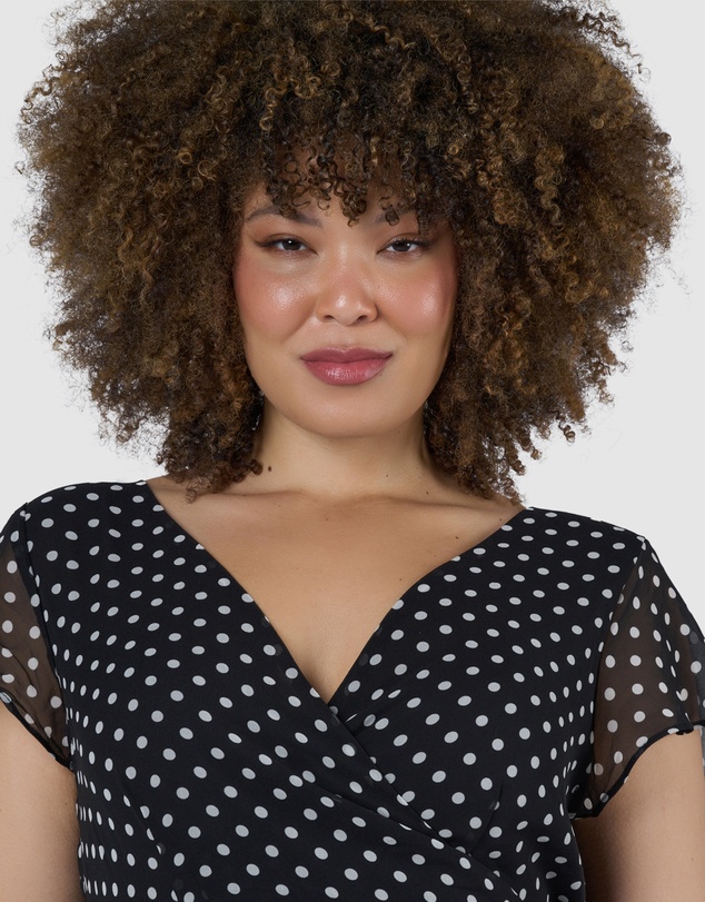 Indigo Tonic - Kira Frill Mini Dress