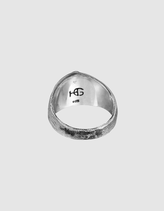 Haze & Glory - ICONIC EXCLUSIVE - Trinity Signet Ring in 925 Silver