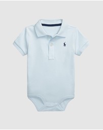 Polo Ralph Lauren - Soft Cotton Polo Bodysuit - Babies