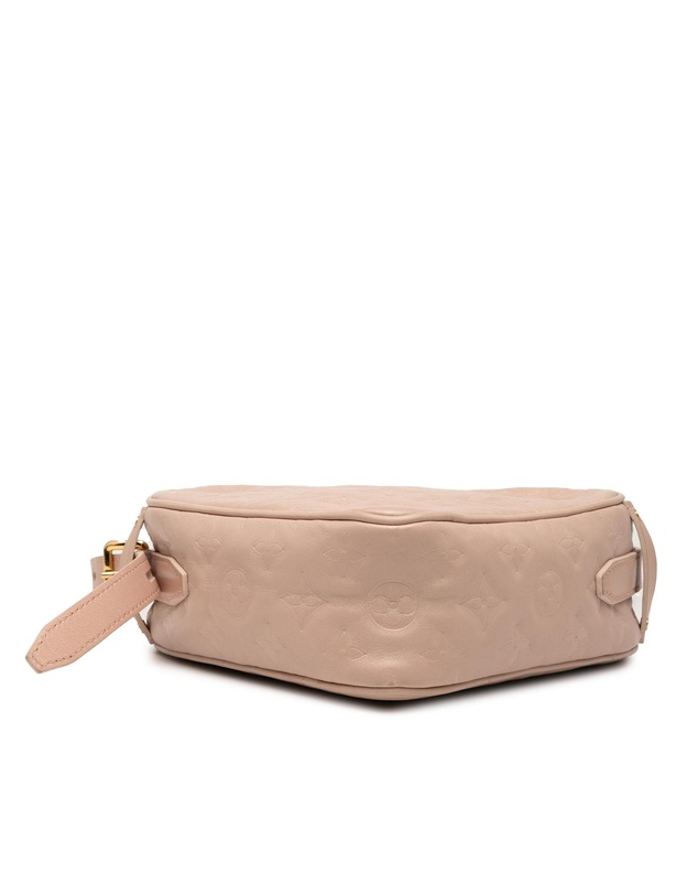 Pre-Loved by Azura Reborn - Pre-Loved Monogram Embossed Lambskin Fall In Love Sac Coeur