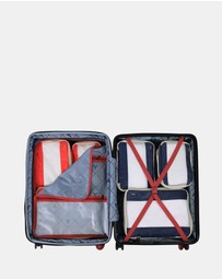 Pierre Cardin - Pierre Cardin 80cm Large Hard Shell Suitcase