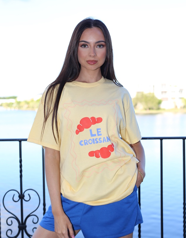 Vacancy Co - Le Croissant Tee