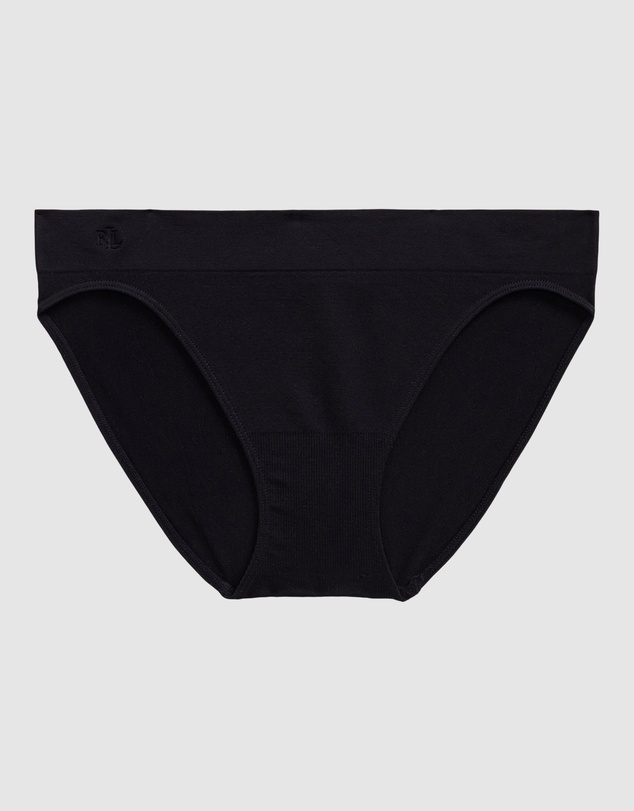 Lauren by Ralph Lauren - Lauren Seamless Recycled Jersey High Leg Bikini Brief