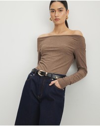AERE - Talon Longline Denim Shorts