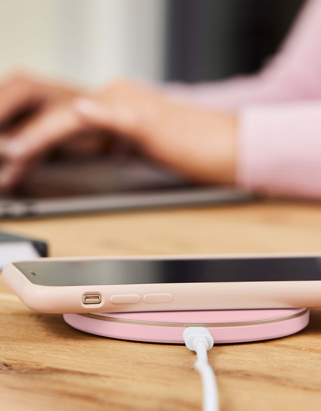 Kreafunk - Kreafunk Wicharge 2 Wireless Qi Charger 15W - Dusty Rose