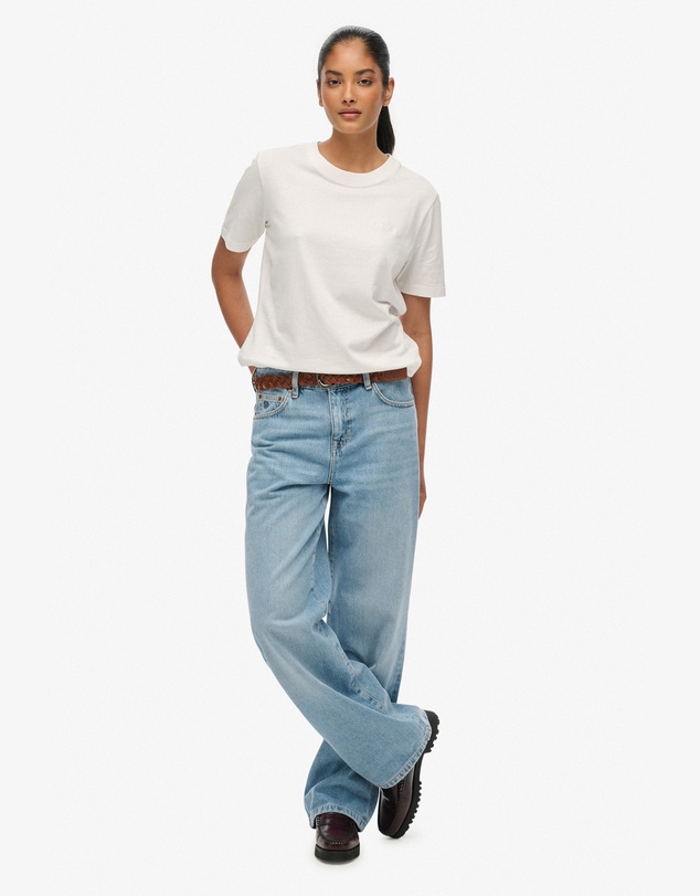 Superdry - Mid Rise Wide Leg Jean