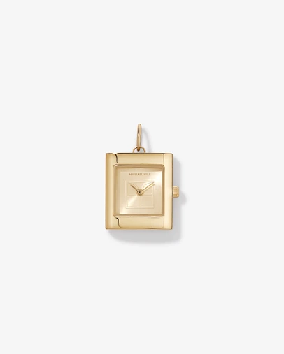 Michael Hill - Watch Pendant in Gold-Tone Stainless Steel