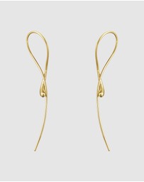 Georg Jensen - Mercy Long Earrings Gold