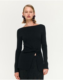 Staple the Label - Miya Twist Knit Top