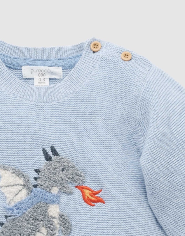 Purebaby - Magical Forest Jumper -Kids-Babies