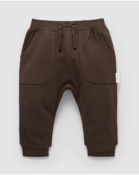 Purebaby - Slouchy Track Pant -Kids-Babies