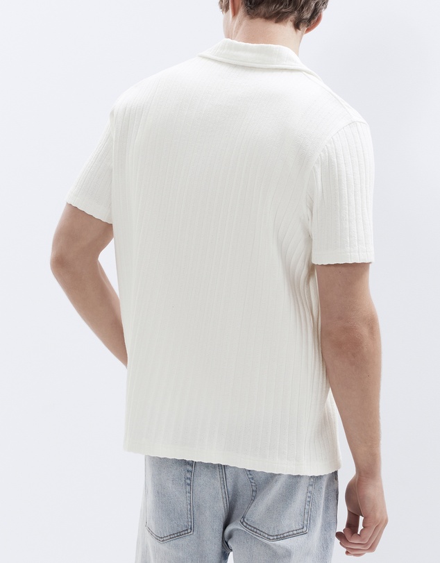 UNISON - Rib Stitch Button Thru