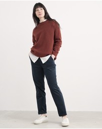Seasalt - Seasalt Cornwall Navy Crackington Trousers