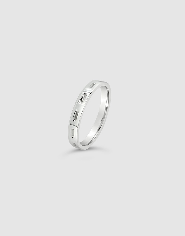 Ichu - Personalised Letter I Ring