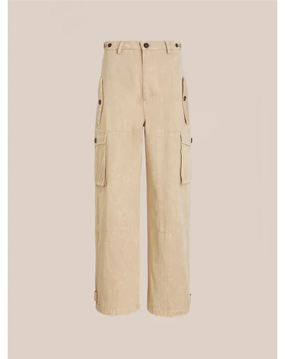 Found - Utility Herringbone Paneled Pants