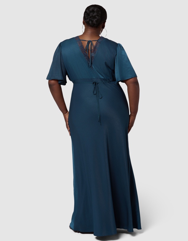 Sunday In The City - Electric Guitars Maxi Dress
