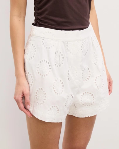 The Fated - Calista Broderie Shorts