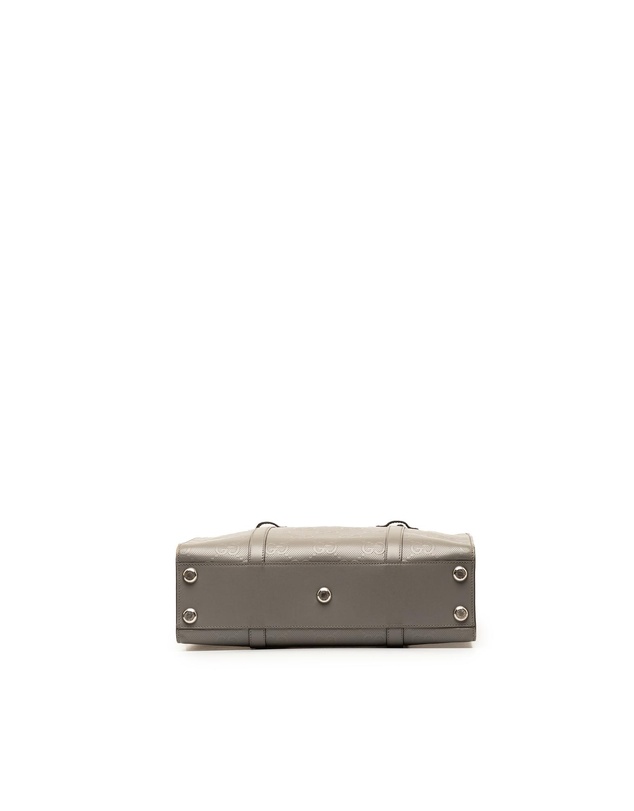 Pre-Loved by Azura Reborn - Pre-Loved GG Embossed Leather Vertical Tote