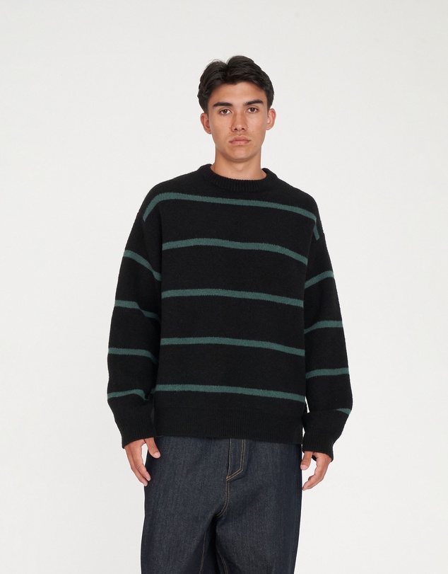 Huffer - Stack Stripe Knit Crew