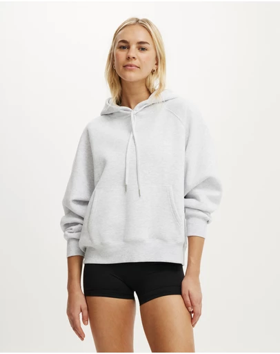 Cotton On Body Active - Plush Premium Raglan Hoodie