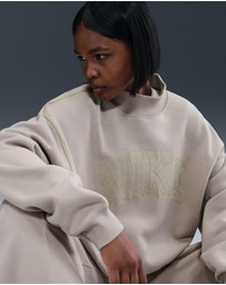 Nike - Sportswear Phoenix Fleece Logo Mock Neck Sweat