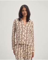 Oxford - Poppy Printed Shirt
