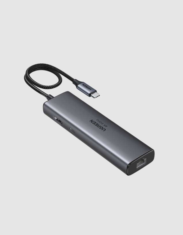 Ugreen - Ugreen 6-in-1 USB C Hub with Single 4K HDMI output