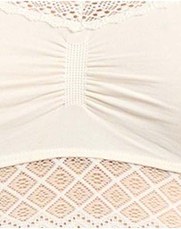 Billet Doux - Zen Dentelle Longline Wirefree Bralette with Lace