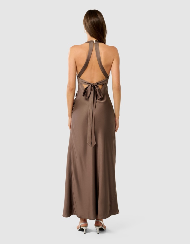 Forever New - Audrey Satin Backless Maxi Dress