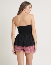 Subtitled - Nadia Bubble Hem Bandeau Top