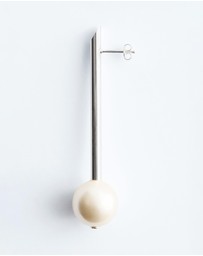 & Other Stories - Faux Pearl Pendant Earrings