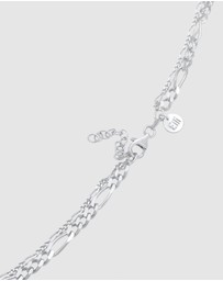 Elli Jewelry - Necklace Layerkette Figaro Links Basic in 925 Sterling Silver