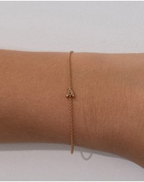 YCL  - Bubble Initial Bracelet Q