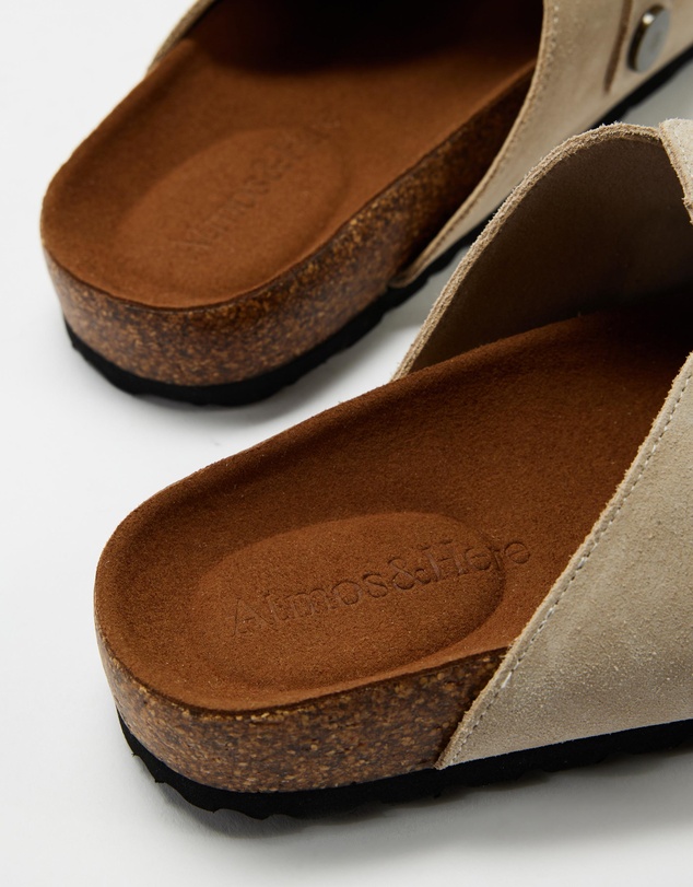 Atmos&Here - Georgia Suede Slides