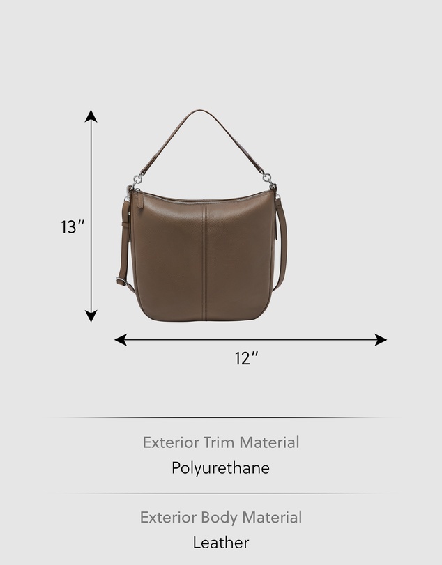 Fossil - Jolie Grey Hobo Bag
