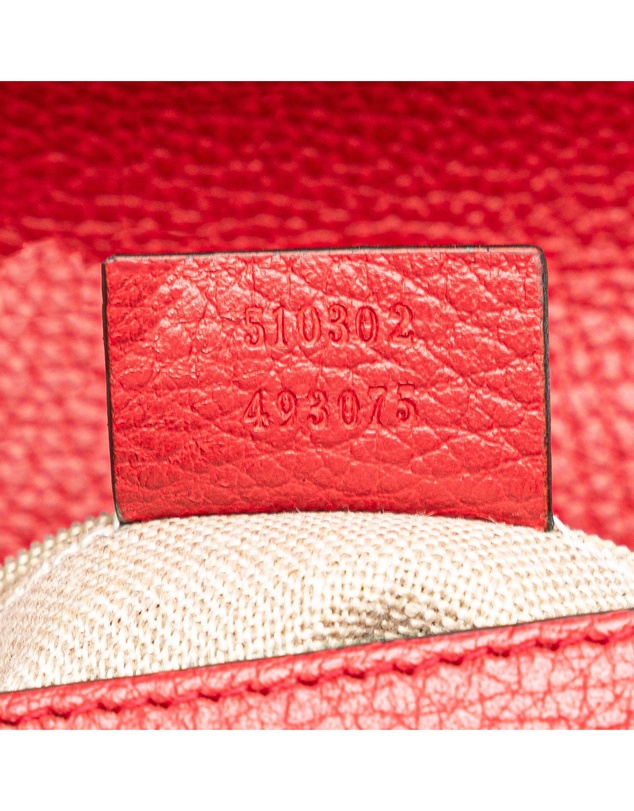 Gucci - Pre-Loved Small Dollar Calf Interlocking G Satchel
