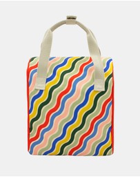 Kind Bag - Lunch Bag Rainbow Waves