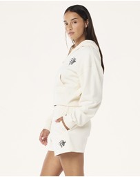P.E Nation - Warm Up Zip Hoodie - ICONIC EXCLUSIVE