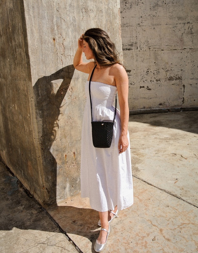 Mimmi Terra - Woven Cross Body Sling Nera
