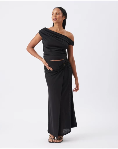 Ripe Maternity - Rhi Off Shoulder Top
